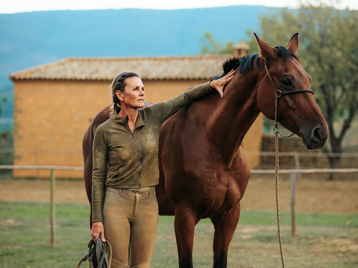 Cours d'équitation à Luzinay, Isère