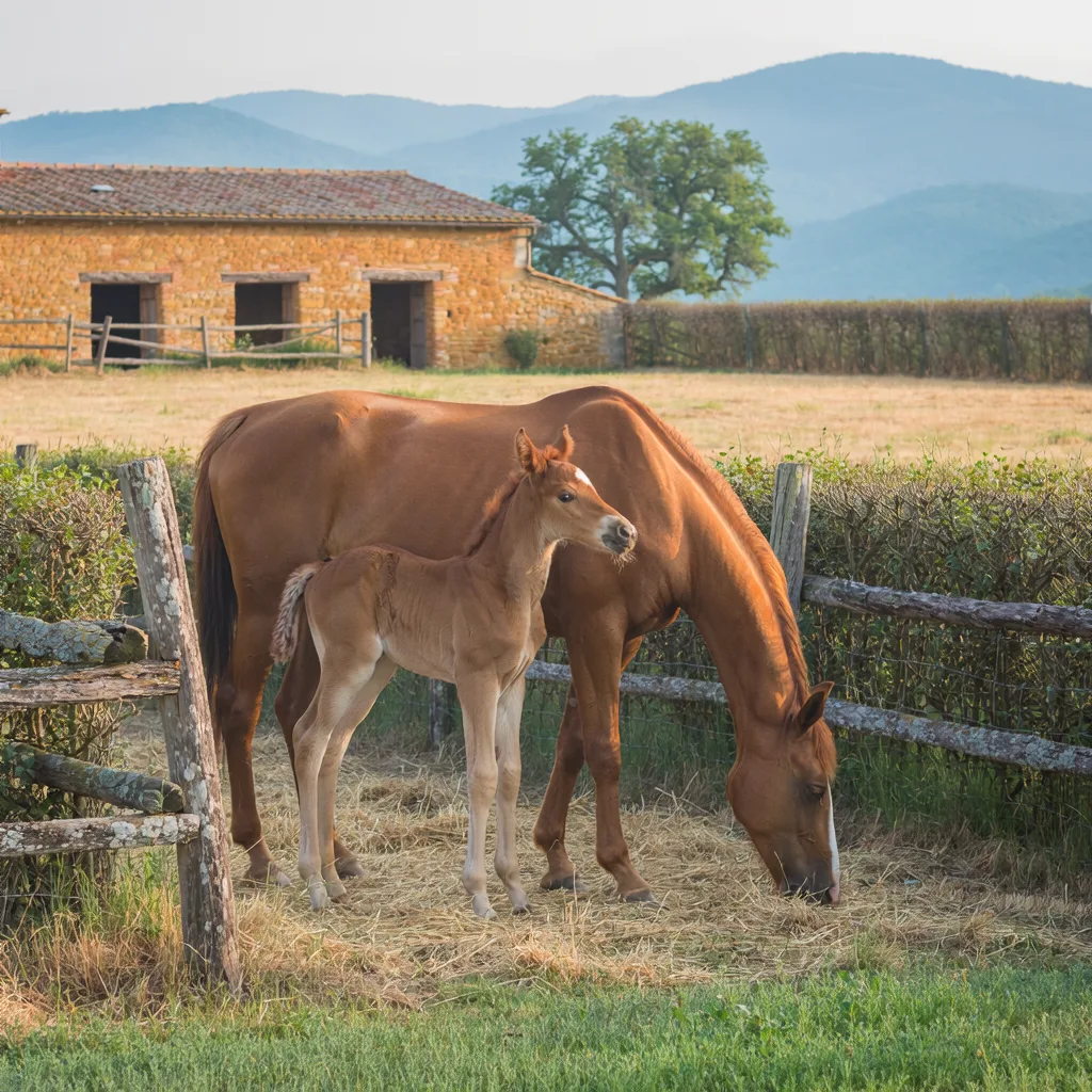 Élevage de chevaux, Pension des Briches, Luzinay